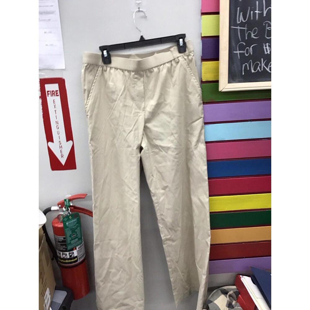 Antthony originals women’s large wide leg khaki pants new from HSN pull on comfy